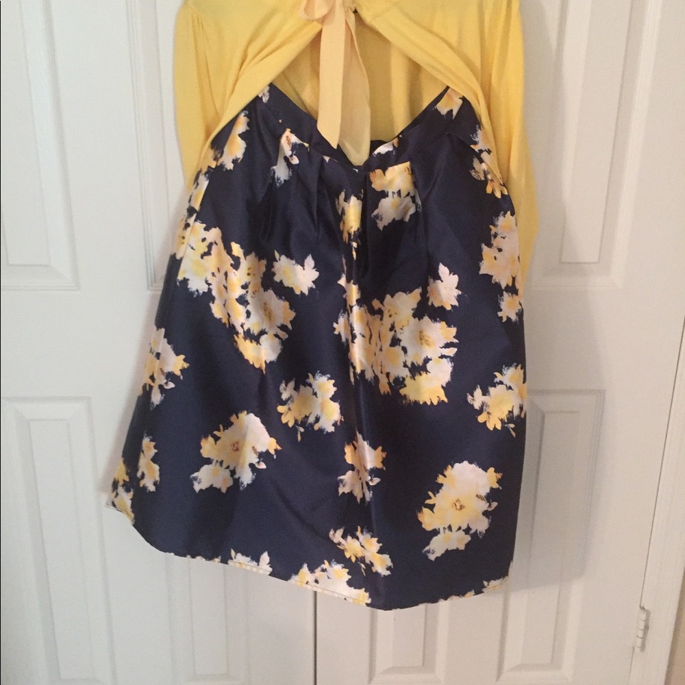 Two piece skirt and cardigan